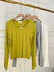 Women Casual Round Neck Long Sleeves Tops